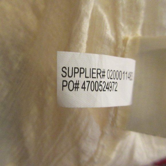 Ralph Lauren Denim & Supply Blouse Boho Ldies Yellow Large - Picture 11 of 11